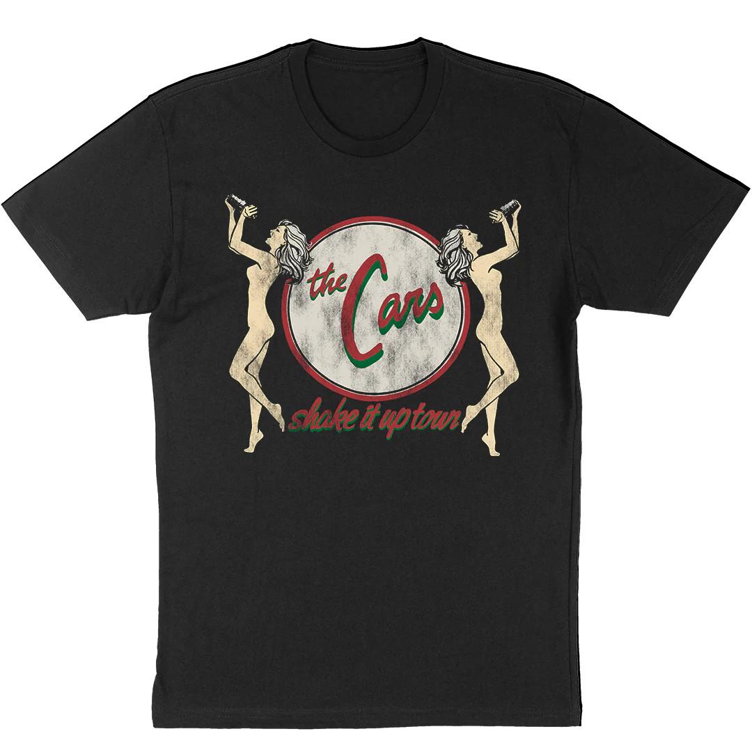 The Cars band Shake It Uptown Cotton Black Full Size T Shirt For Men UR020 XXL