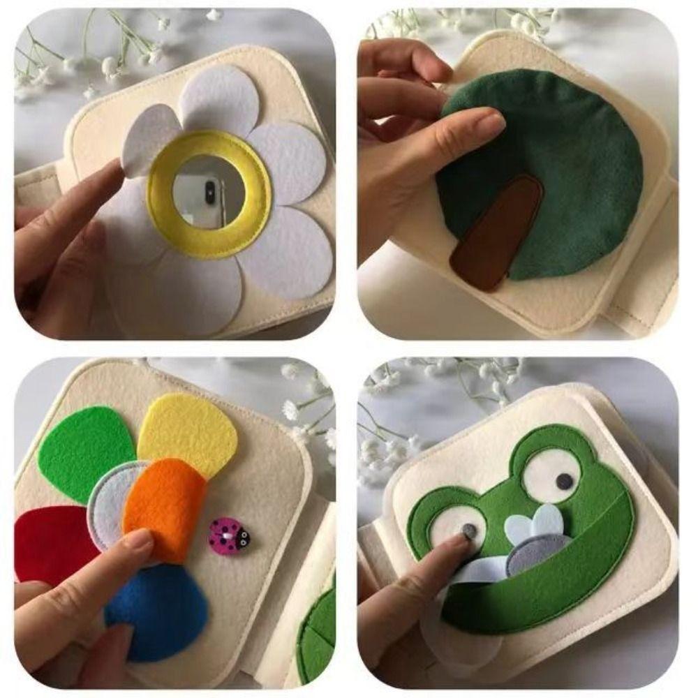 Parent-child Kids Cloth Book Educational Puzzle Cloth Book Baby Cloth Book  Birthday Gifts