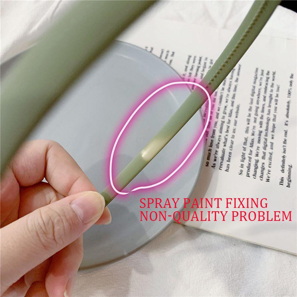 Simple Fashion Plastic Solid Girls Headband Bezel Hair Bands Hair Hoop