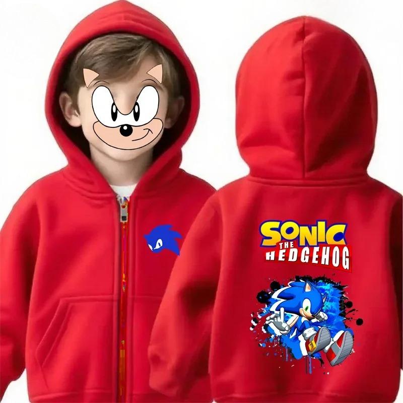 Fashion Cartoon Printed Sweatshirt Children's Casual Comfort Hoodie Sweatshirts Boys