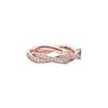 Pandora Fate Wheel Mobius Ring 14K Rose Gold Women ring 180892CZ