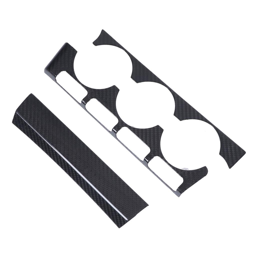 Air Conditioning Switch Panel Trim Cover Real Carbon Fiber Replacement for Subaru BRZ ZN8 ZD8 2022+