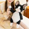 Black Cat Plush Doll With Cartoon Design For Kids And Collectors