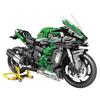 2088PCS H2 SX Motorcycle Building Blocks City Racing Motor Bike Model Bricks Desktop Decoration Display Children's DIY Toy Gifts