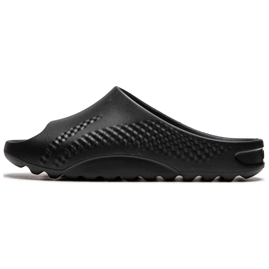 Li Ning Soft Lightweight Elastic Height Increasing Slimming Shock Absorbing Wear Resistant Casual Versatile Slide Sandals Unisex Footwear AGAU023-3