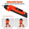 Pro Plastic Repair Soldering Iron 220V/110V for Car Bumper & Damaged Plastic Temperature Adjustable Include PP/PE/ABS/PVC Solder