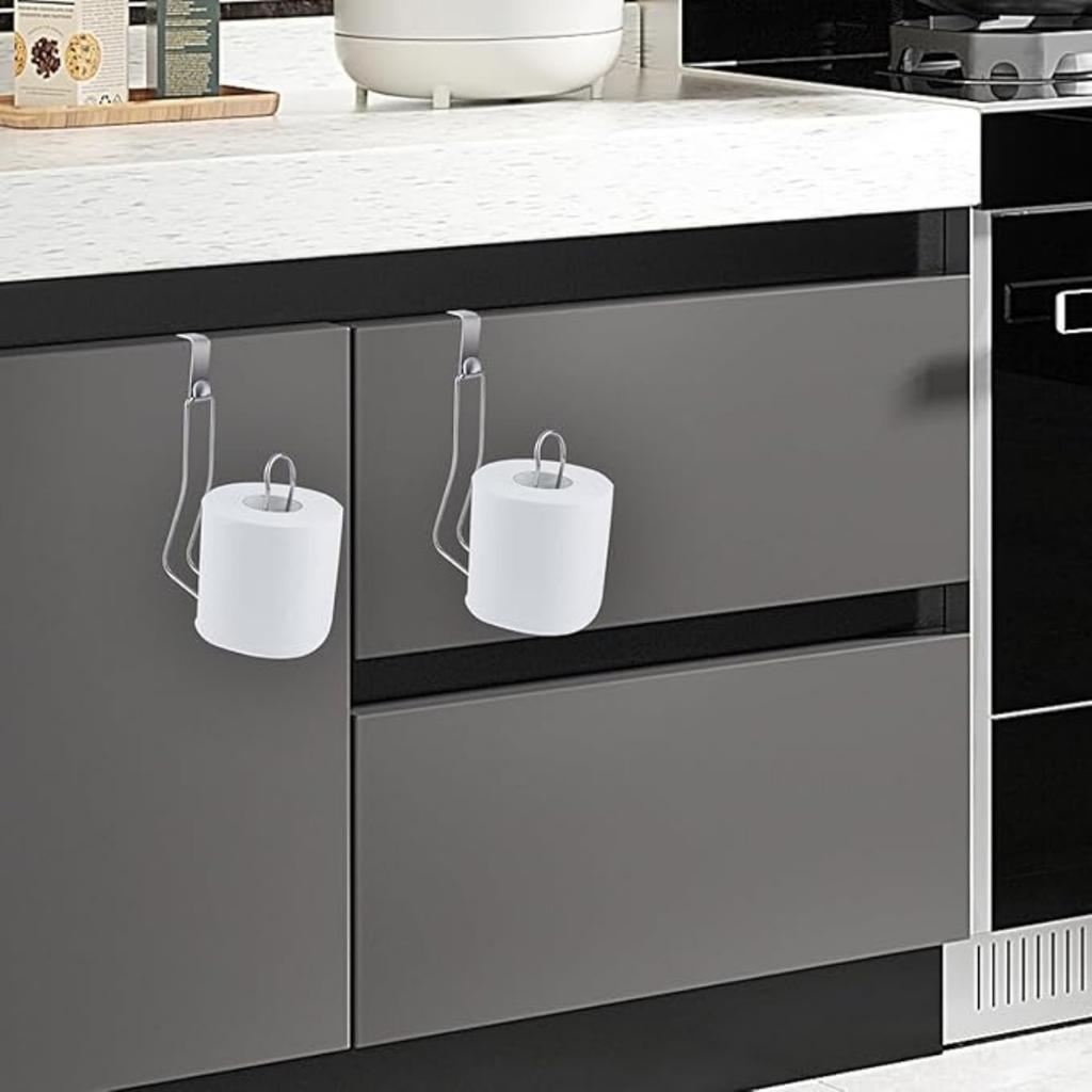 Toilet Paper Holder Over The Tank Toilet Paper Holder Stand Bathroom Metal Toilet Paper Holder Dispenser Reserve for Bathroom Storage Organization