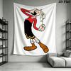 Popeye Wall Tapestry Aesthetic Wall Hanging Printed Fabric Blanket Decorative Tapestries for Bedroom Living Room Home Decor