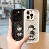 Phone Case: 2D Flat Design Suitable for iPhone 18 17 16 15 14 13 Pro Stepped Protective Case, Skateboard Kid, Christmas and Halloween Gift