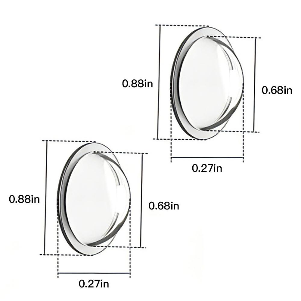 

2/4PCS Universal Car Camera Lens Protector Rear View Backup Camera Cover 360° Camera Protection Anti Scratch Waterproof