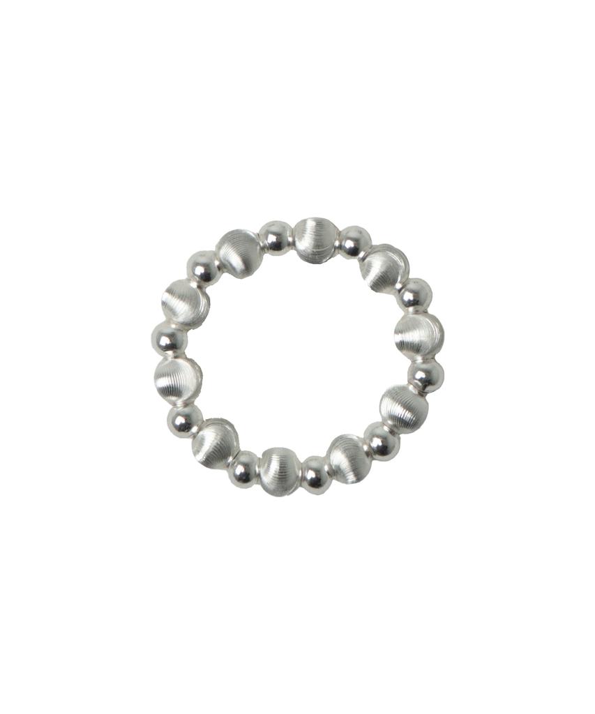 Has [Silver 925] Hms013 Wave Ball Ring