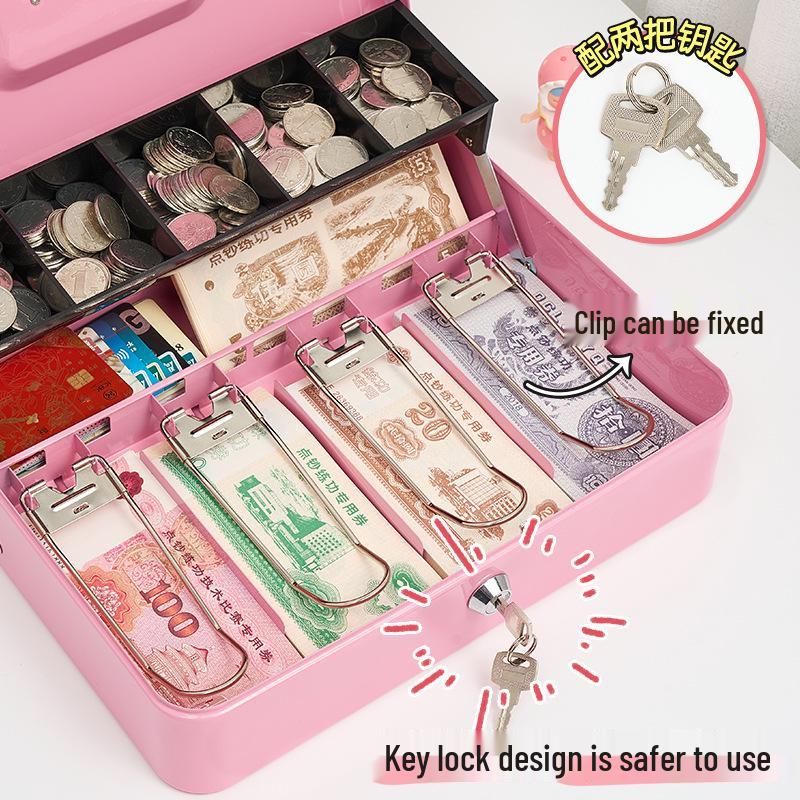 Kids' Large Capacity Piggy Bank 2025 - Savings Storage Cash Register Money Box
