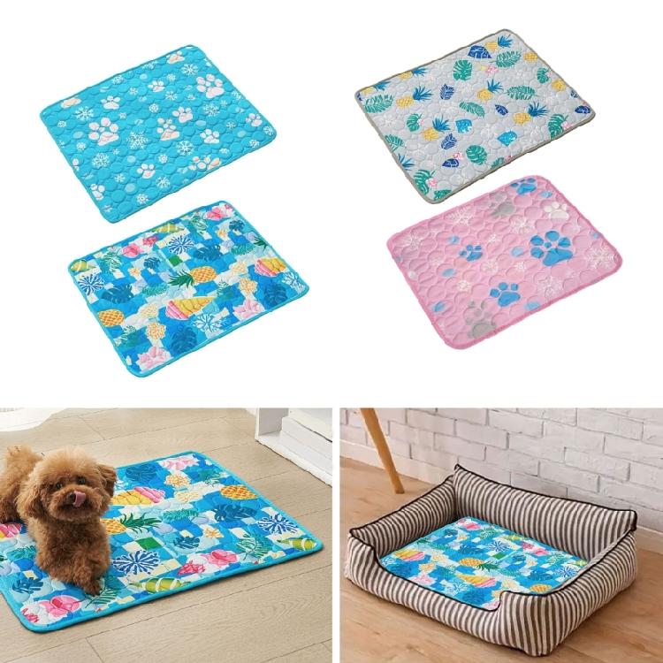Haustier-Kühlmatte für Hunde und Katzen, kühlend, waschbar, verschiedene Größen, komfortables Bett als Kissen