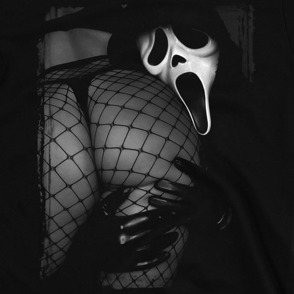 Мистер Киллер Сэр Призрачное Лицо Задница Футболка Унисекс Футболка S