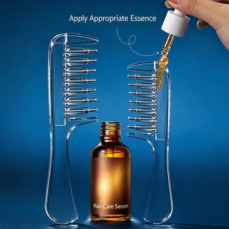 Multi-Function Mini Portable Head Applicator Anti-Frizz Scalp Nourish Hair Firming Applicator Anti-Static Hair Care
