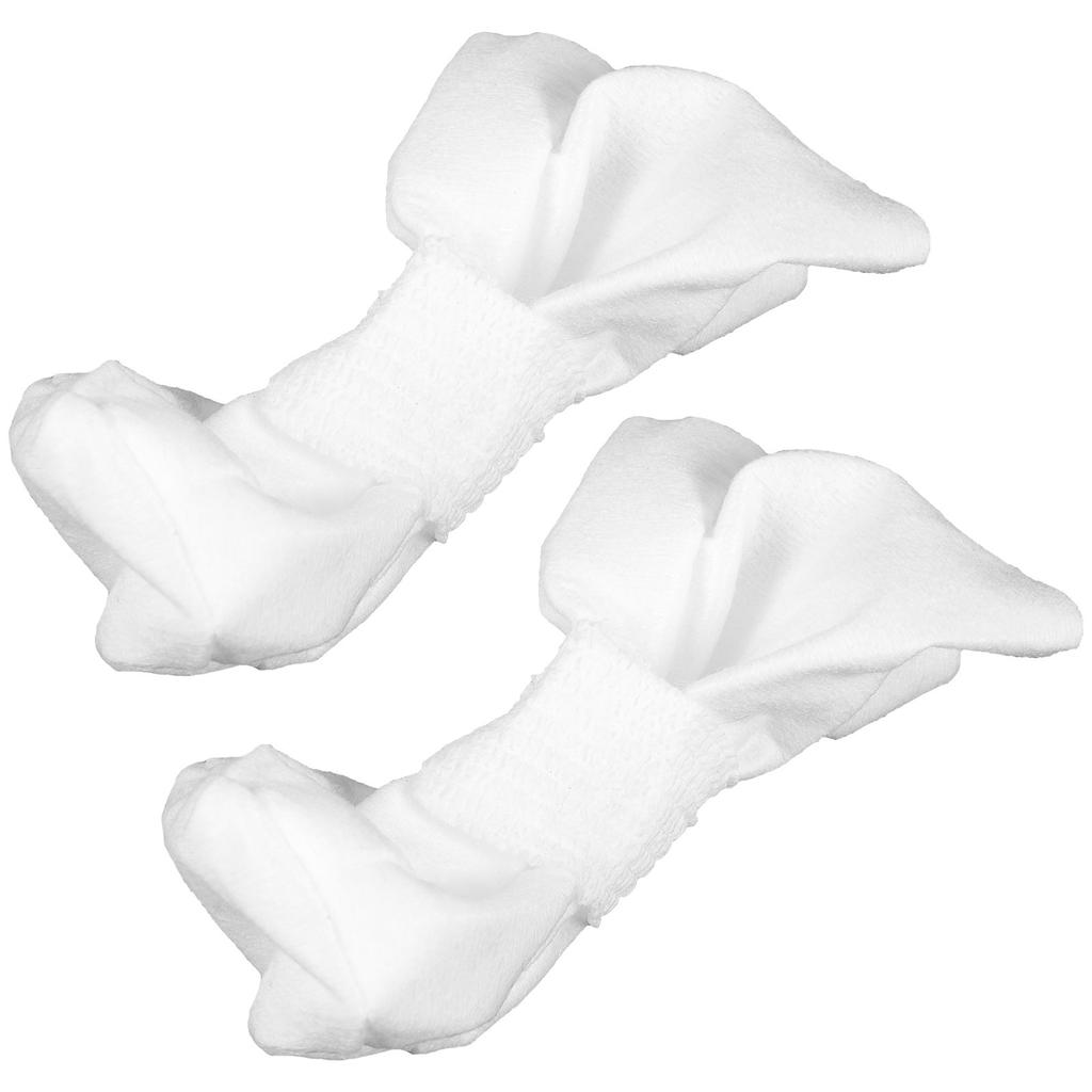 4Pcs Disposable Pet Shoes Dog Booties for Outdoor Use Comfortable Cloth Material Adjustable Strap for Dogs Cats Puppies