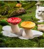 Ceramic Elevated Cat & Dog Bowl - Anti-Tip Design for Cervical Spine Protection - Food & Water Bowl