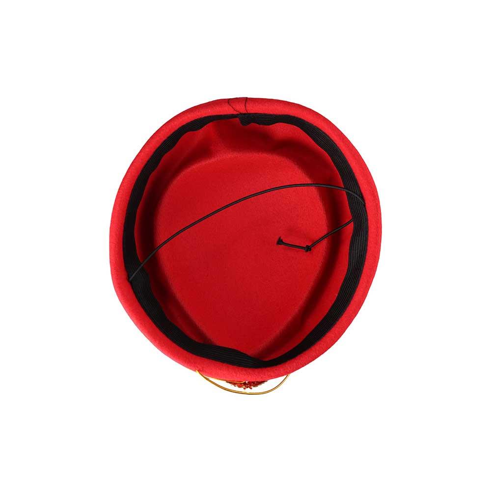 Kłos pszenicy Wełna Kapelusze Stewardes Czapki Mundurowe Linii Lotniczych Berety Stewardes Kapelusze Filcowe Czapki