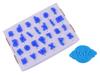 Stamp Template For Fondant Small Letters Alphabet