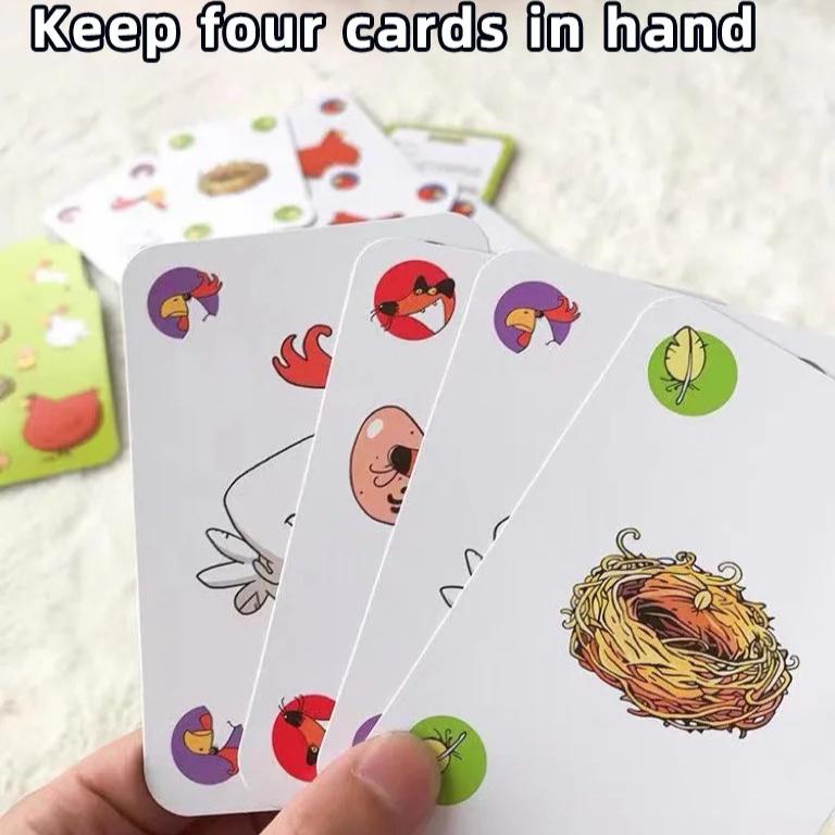 Hühnchen Chiu Chiu Brettspiel Drecksau Schwarzes Schaf Piou Piou Partykarten Intellektuelles Spielzeug Geschenke