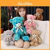 Adorable Colorful Teddy Bear Plush Toy Soft Stuffed Animal With Premium Pp Cotton Filling