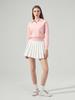 LORDLOAR Signature Collar Long Sleeve Knit D/Pink