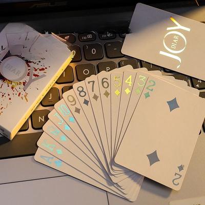 Carte da Gioco Impermeabili in PVC - Spesse e Lavabili Carte da Poker Creative per Uso Durevole