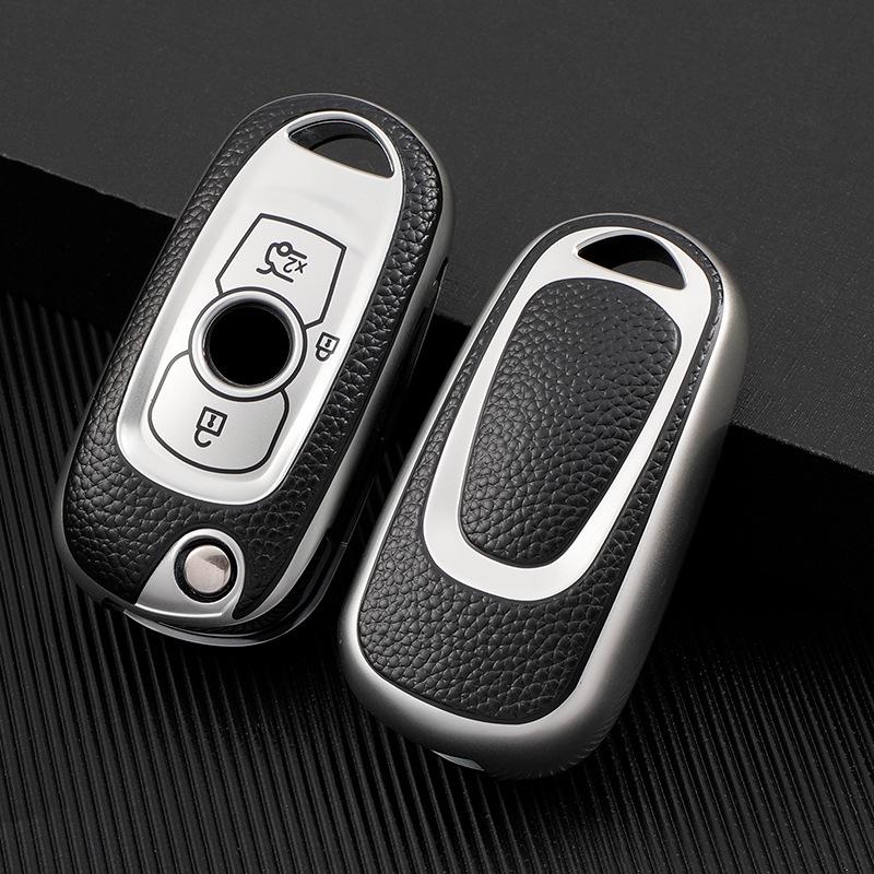 Pouzdro na klíč Buick Verano 2020: Unisex kožené ochranné pouzdro na klíč od auta