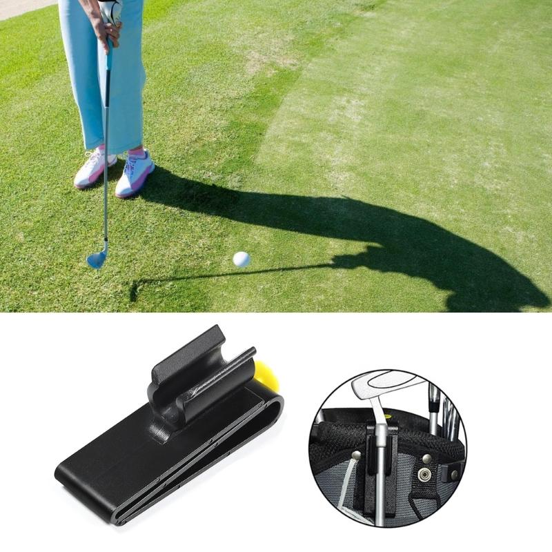 Golf Putter Clip Golf Putter Clamp Push Rod Training Clips Holder Putting Fastener Golf Club Clamp Golf Club Holder Set