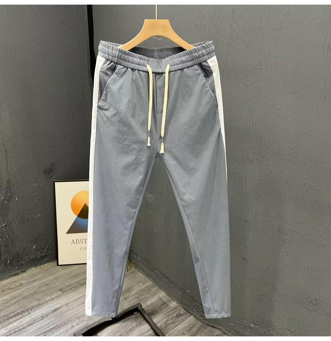 

Men s Autumn & Winter Casual Pants XXL серый