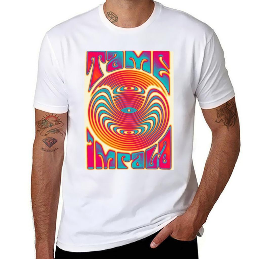 Tame Impala T-Shirt Große Größe Weiches Baumwoll-T-Shirt