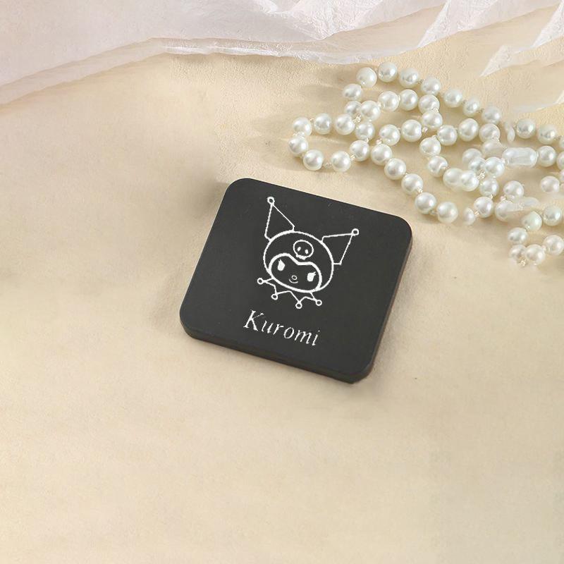 Cartoon Kitty Makeup Mirror Mini Foldable Sanrio Makeup Vanity Mirror Portable Hand Mirrors Double-Sided Compact Pocket Mirror