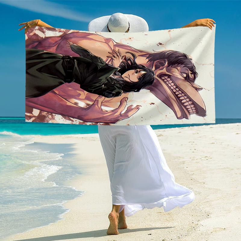 Pieck Fashion Beach Towel: Ideal for Summer Adventures Soft, absorbent and quick drying suitable for swimming and bathing