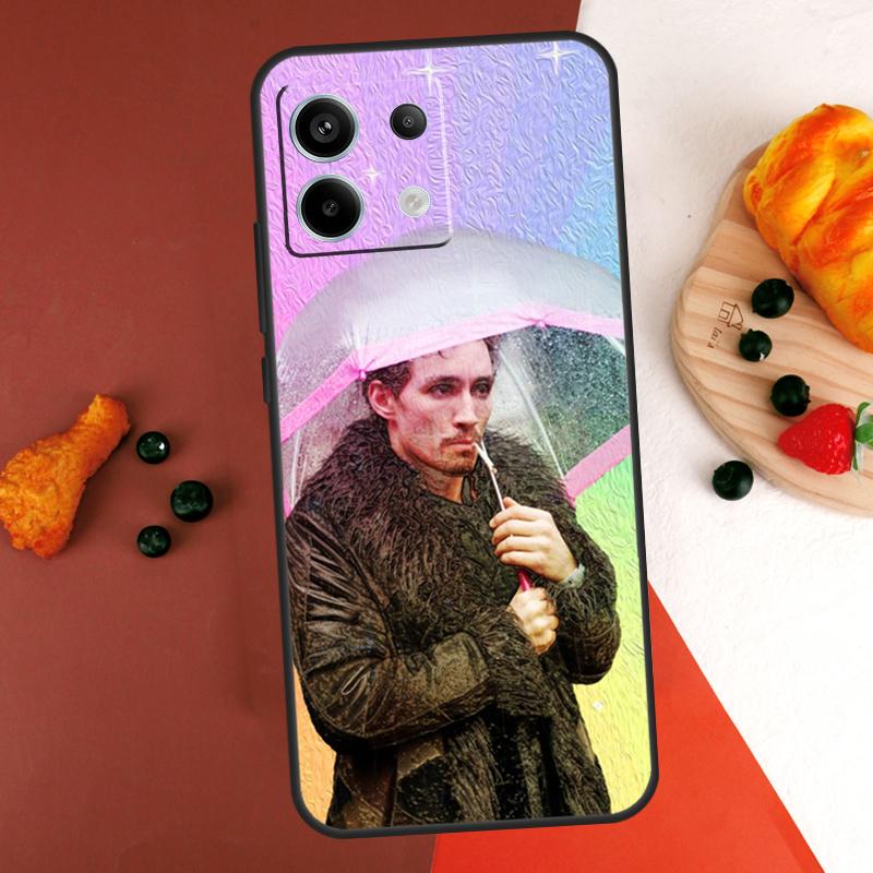 Klaus Hargreeves Umbrella Hot Case For Xiaomi Redmi Note 13 14 Pro 9 10 11 12 Pro 10S 11S 12S Redmi 13C 10C 12C 14C Coque