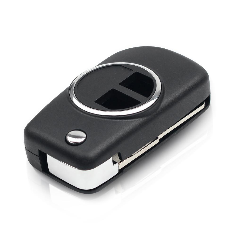 Aangepaste Vouwbare Afstandsbediening Auto Sleutelbehuizing Voor Suzuki Swift Sx4 Vitara Ignis Jimny Hu133R Blad 2 Knoppen Flip Sleutelbehuizing Cover