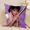 JJanet JJackson Cushion Cover Soft Plush Fabric DoubleSided Printed Cushion Covers for All Seasons Home Decor
