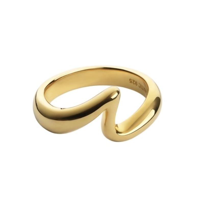 THE ACHROMATIC THUNDER SILVER RING