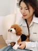 St. Bernard & Beagle Plush Toy Set