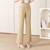 Women's Elastic Waist Flare Pants