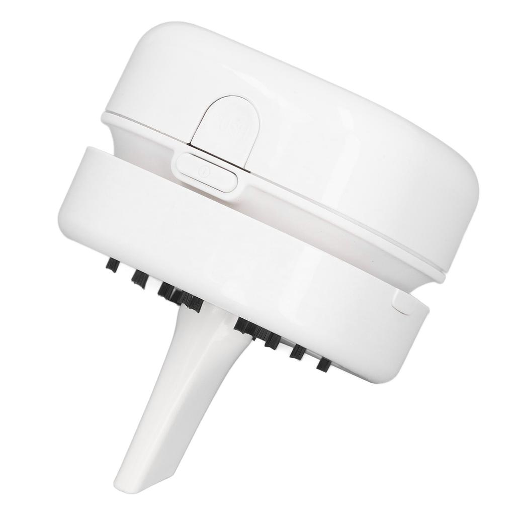Desktop Vacuum Easy USB Charging Nylon Brush Practical Nozzle Desk Vacuum for Family