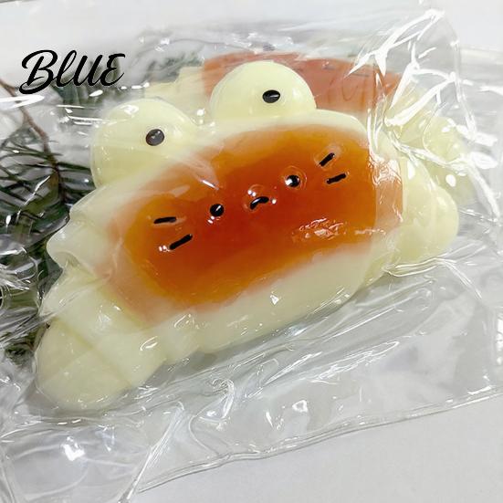 Croissant Squeeze Toy Cartoon Stress Relief Slow Rising Bread Sensory Anxiety Portable Kids Adults Simulated Food Pinch Fidget