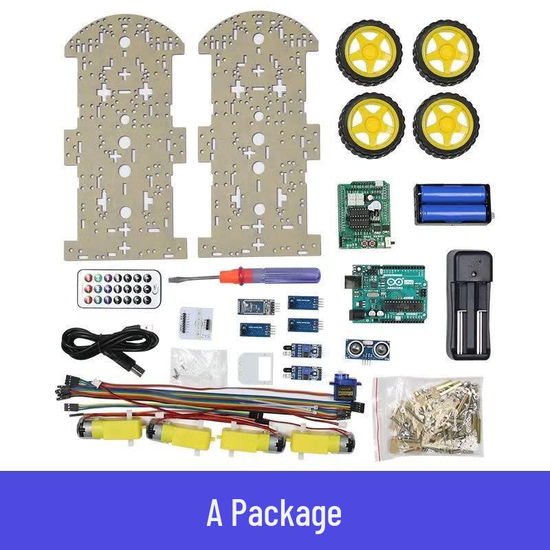 CreateBlock Arduino Programming Robot Kit One Size