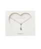 Zeroplanet Tears Drop Necklace [Silver]