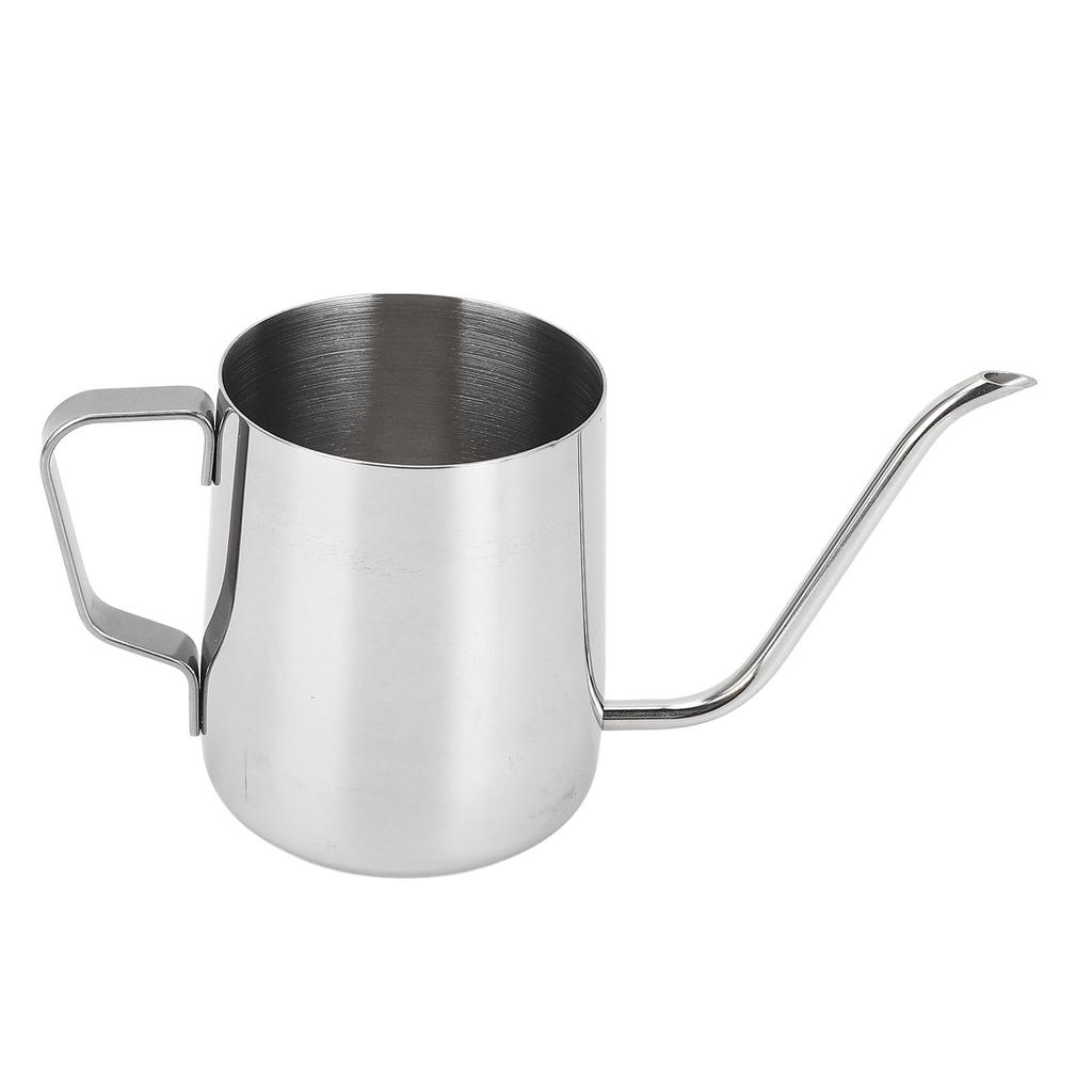 350ml Stainless Steel Pour Over Kettle Gooseneck Spout Coffee Tea Pot Long Narrow Drip Cup Camping C