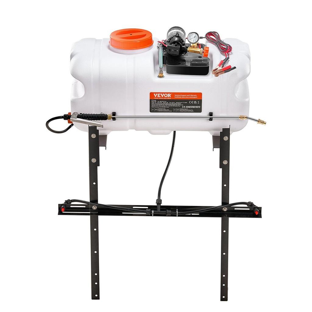 ATV-Sprüher 60 L / 15,9 Gal ATV/UTV-Punkt-Sprüher mit einem Düsenbalken 1,9 GPM