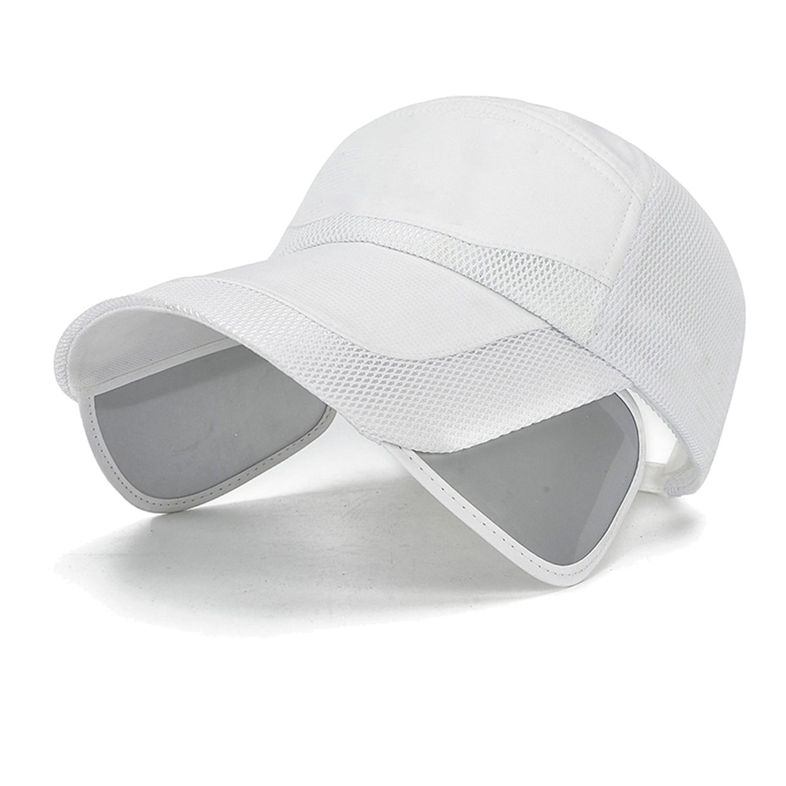 Летняя бейсболка, дышащая парусиновая бейсболка, унисекс, выдвижной козырек, стильная шляпа для тенниса