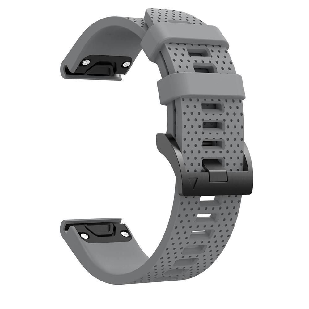 20mm silikonový řemínek pro řemínek k hodinkám Garmin Fenix ​​5S 6S 7S s rychlým uvolněním pro řemínek chytrých hodinek Garmin Instinct 2S