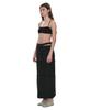 Partimento Woman Multiway Double Waist Transform Skirt_Black