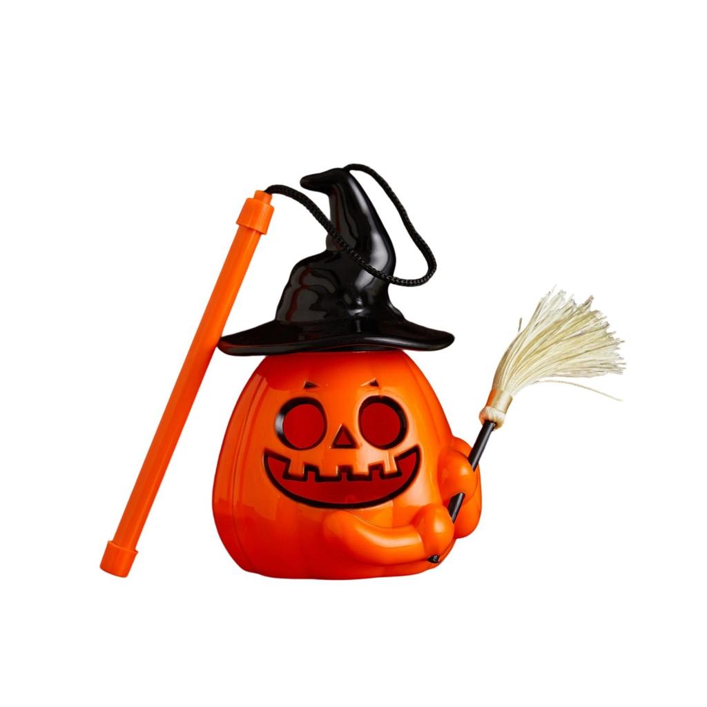 Halloween Portable Cushaw Lamp Bar KTV Nightclub Decoration Luminous Cushaw  Lamp Children's Expression Portable Lamp