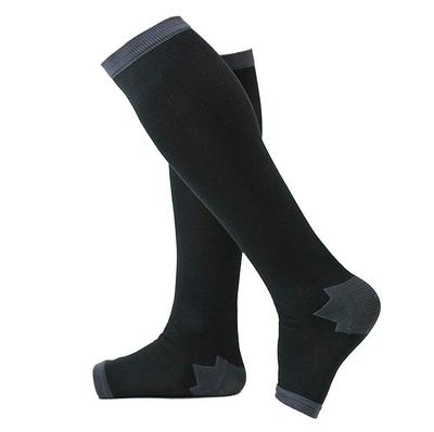 Compression Socks for Open Below the Size L [Tightening] Winter, Men's Legs, Toe, Knee,